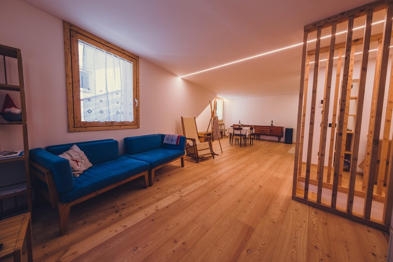 The living room Apartments Ciasa Nü