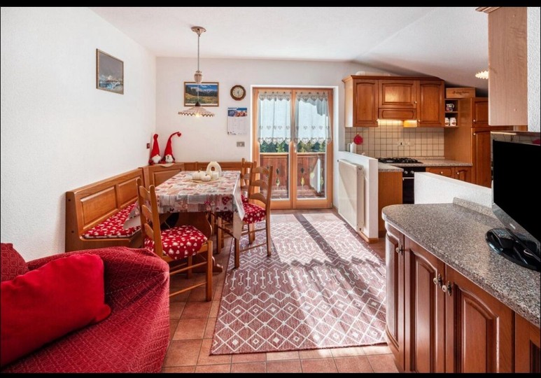 La zona giorno Appartamenti Detomaso