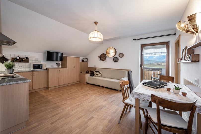 Der Wohnraum Ferienwohnungen auf dem Bauernhof Winklerhof