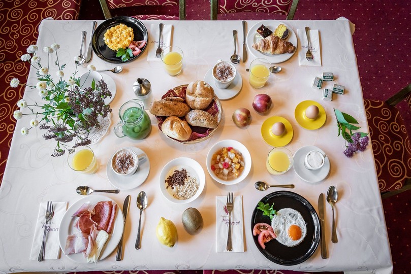 The breakfast Hotel Wiedenhofer