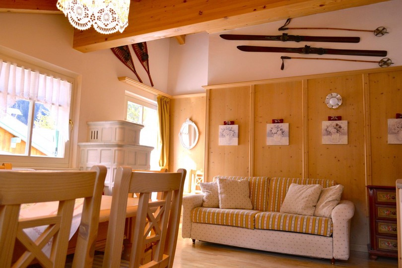 The living area Apartment Casa RosAlpina