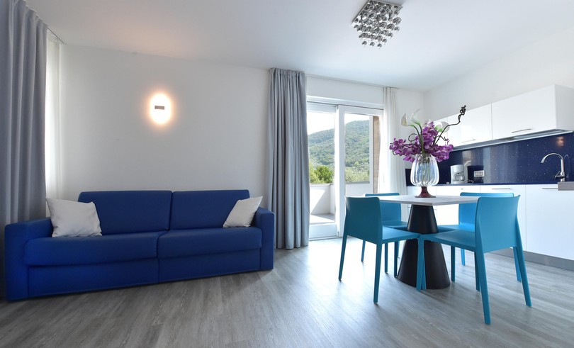 The living area Ecohotel Primavera