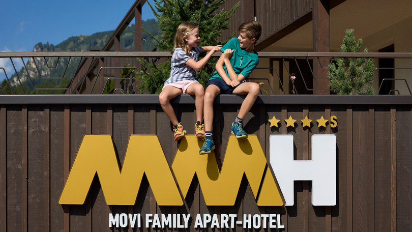 Foto Außenansicht Movi family Apart-Hotel