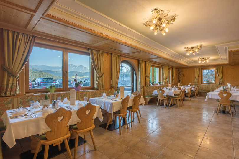 Das Restaurant Villanders Berglandhotel Untertheimerhof