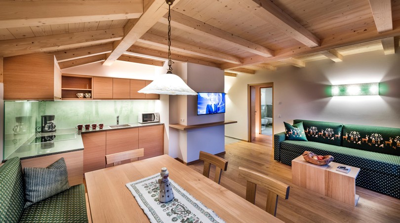 Der Wohnraum Ferienwohnungen Villa Solinda