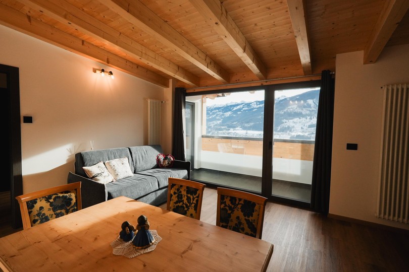 The living area Mountain Deluxe 27 Apartments