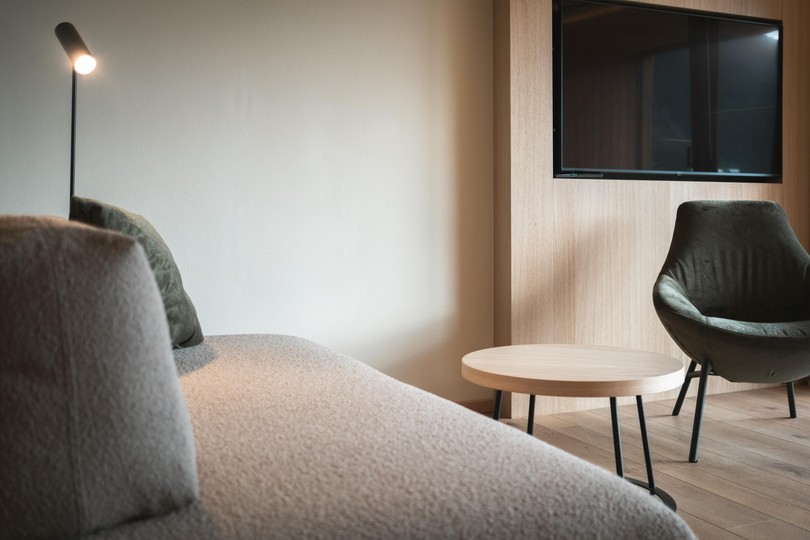 La zona giorno Gisse Zwölf Apartments