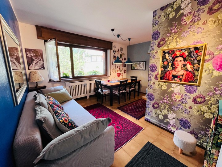Das Wohnzimmer Ferienwohnung La Casa di Frida