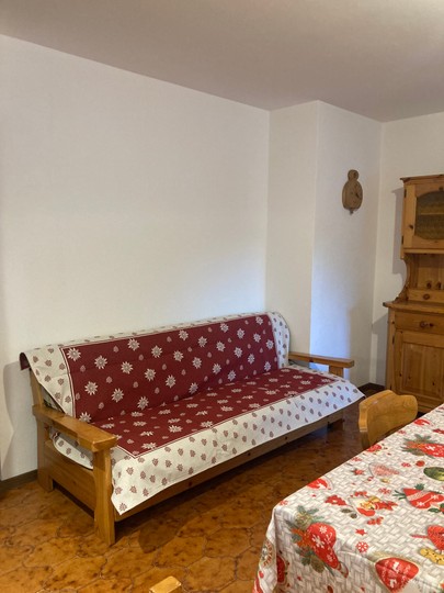 Der Wohnraum Ferienwohnung Casa Latemar