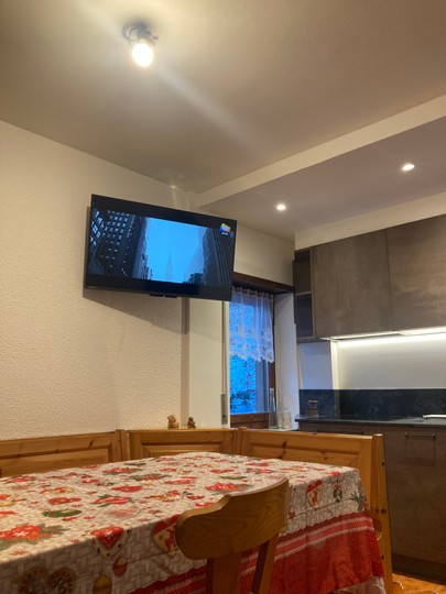 Der Wohnraum Ferienwohnung Casa Latemar