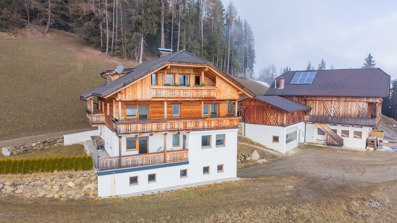 Foto Außenansicht Ferienwohnung auf dem Bauernhof Brunnerhof