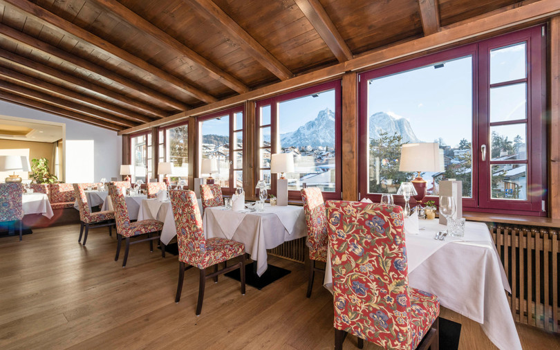 Il ristorante Castelrotto Villa Kastelruth