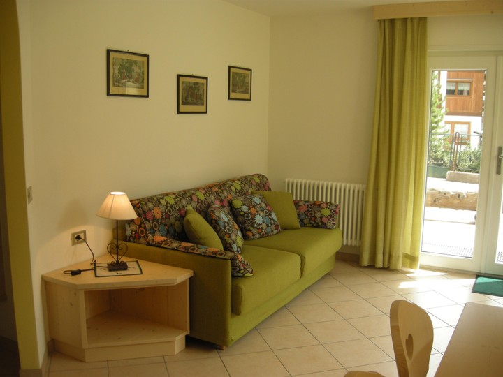 The living area Apartments Cèsa Maria Mountain Hospitality Canazei