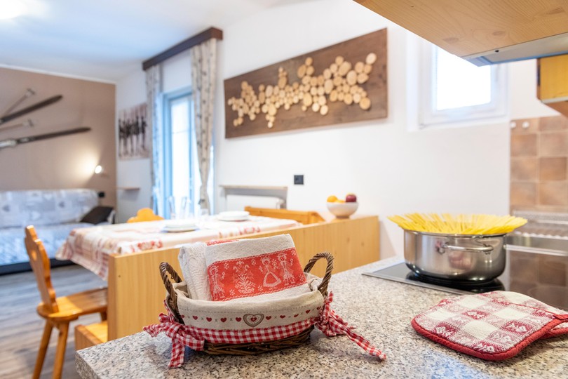 Der Wohnraum Residence La Roggia