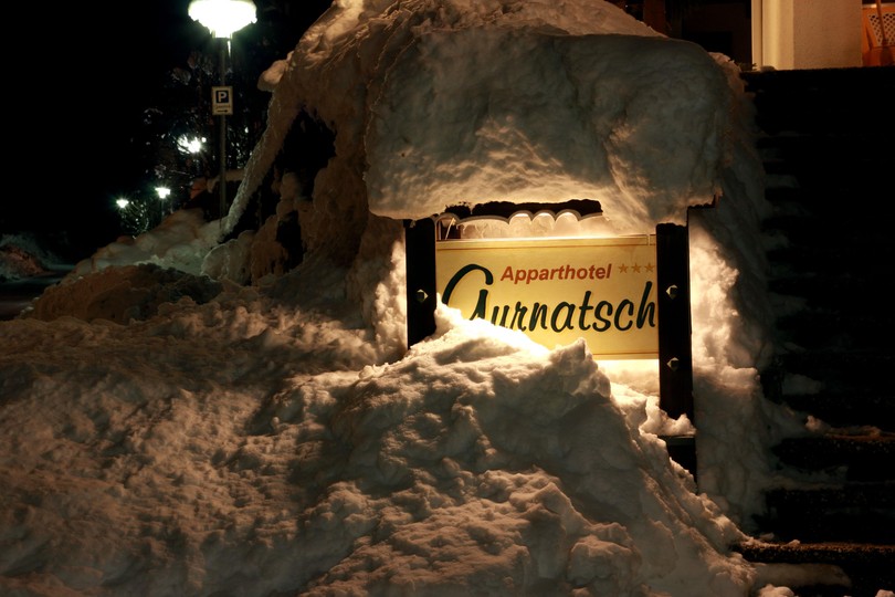 Foto Außenansicht Hotel + Residence Gurnatsch