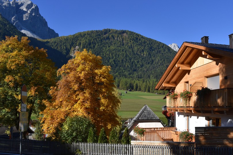 Foto Außenansicht Ferienwohnungen Haus Oberpauler