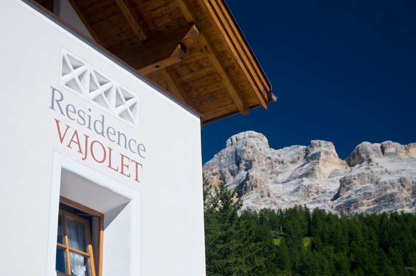 Foto Außenansicht Residence Vajolet