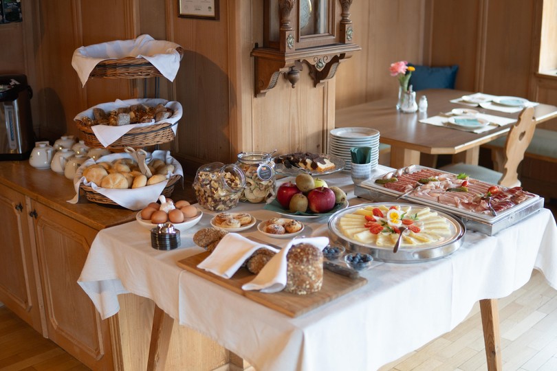 Das Frühstück Prairerhof B&B - Apartments
