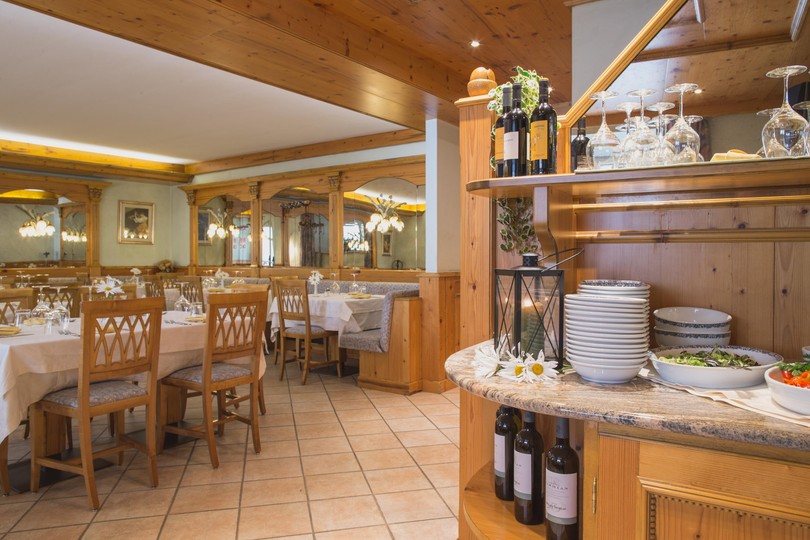 Il ristorante Peio Centrale