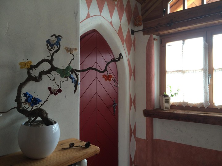 The entrance