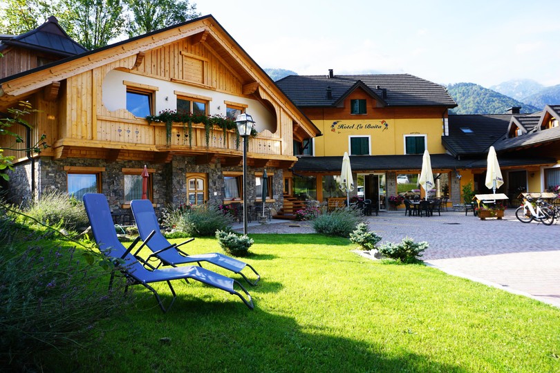 Foto Außenansicht Hotel La Baita