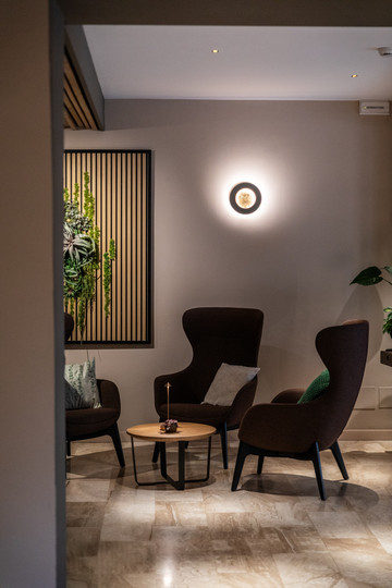 The common areas Grand Hotel Gortani