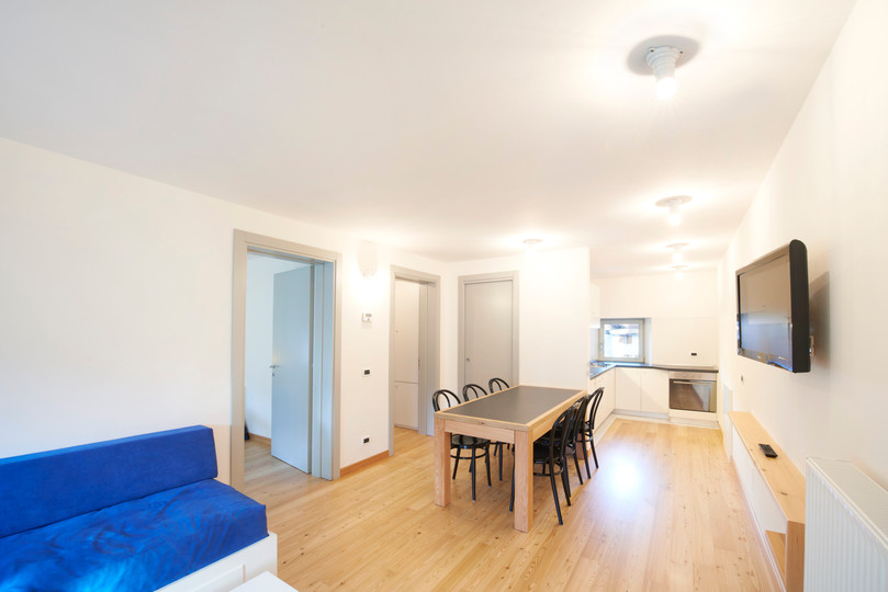 The living area Scattered hotel Comeglians