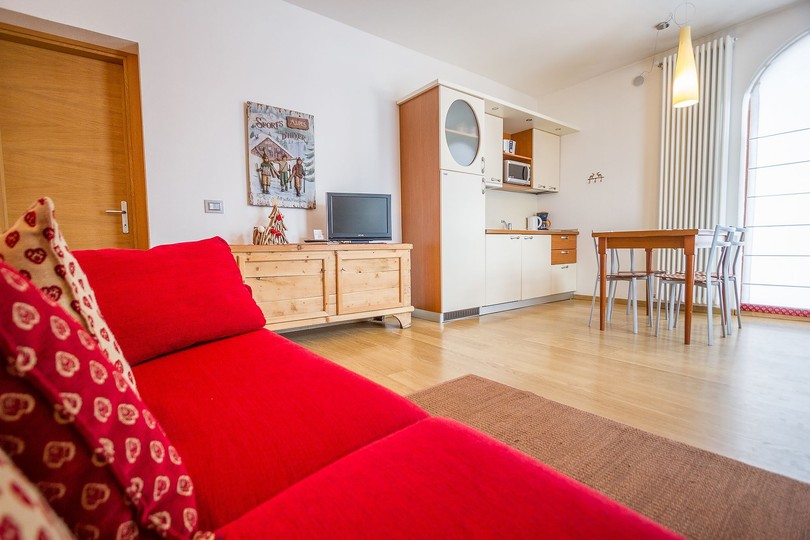Der Wohnraum Ferienwohnung Casa Caribe
