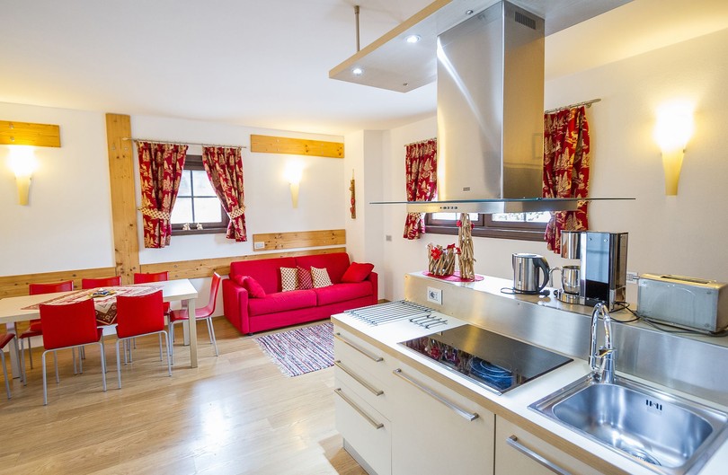 Der Wohnraum Ferienwohnung Casa Caribe