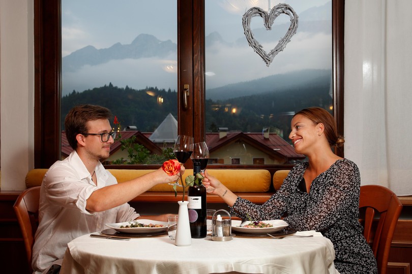 The restaurant Andalo Cavallino Lovely Hotel