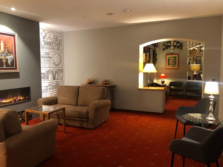 The common areas Hotel Miralago