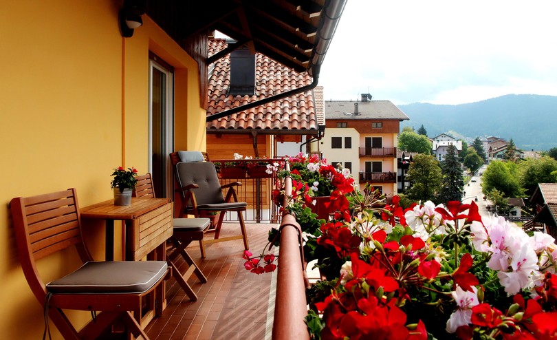 Foto vom Balkon Gorga Valeria