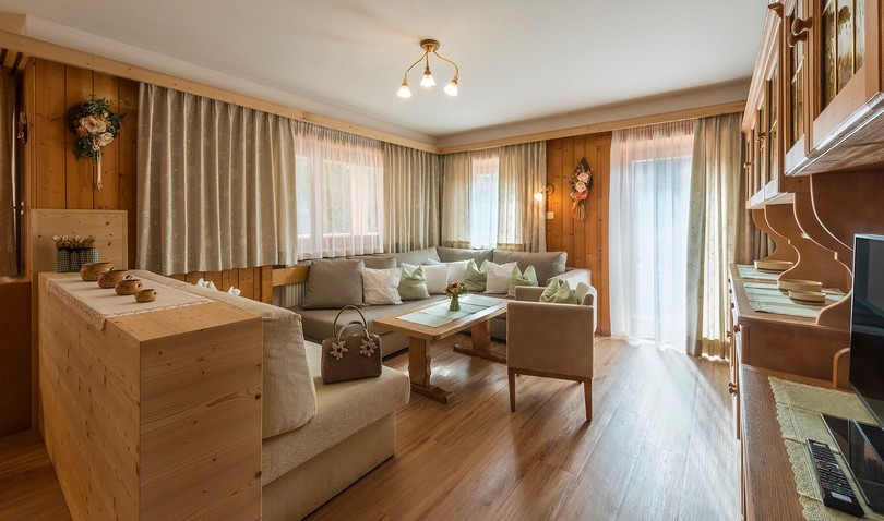 Der Wohnraum Ferienwohnungen Erardi Ruth