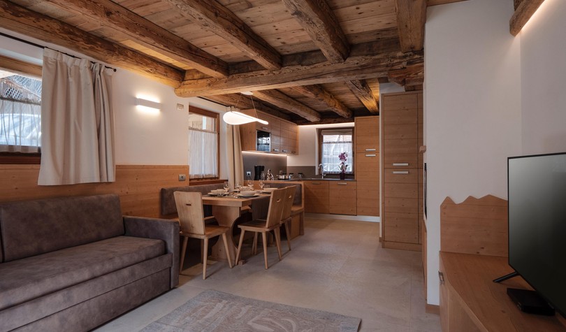 Der Wohnraum Stella Alpina Suite