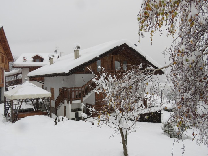 Foto Außenansicht Residence Villetta Val di Sole