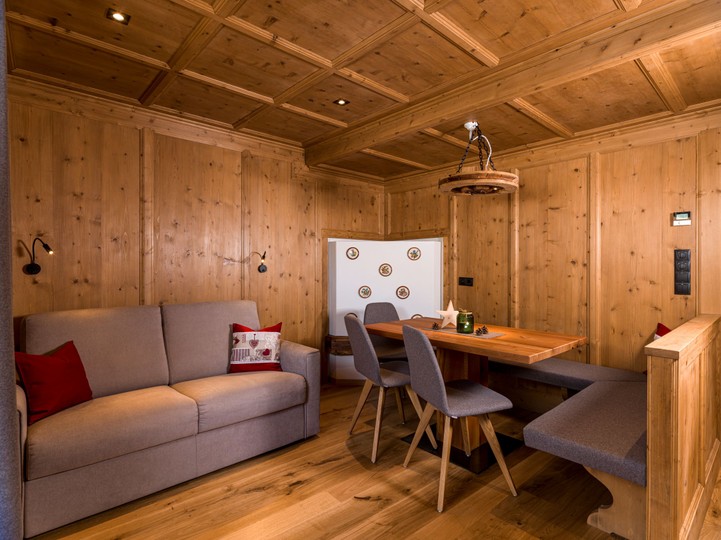The living area Farmhouse apartments Örlerhof