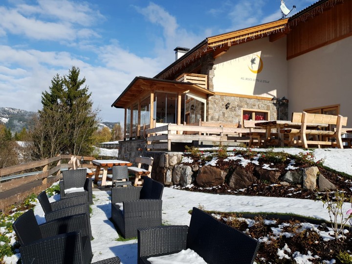 Foto Außenansicht Chalet Resort La Baita delle Fate