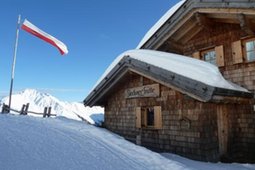Berghütte mit Zimmern Flecknerhütte