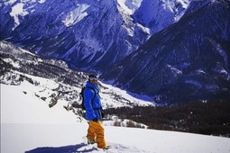 Snowboardlehrer Andrea Bandi