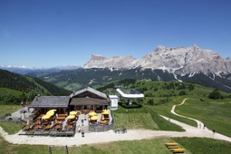 Mountain hut Ütia de Bioch