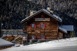 Mountain hut Capanna Nera