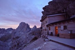 Mountain hut Passo Principe