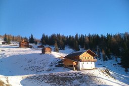 Malga Oberhabererhütte auf Stumpfalm