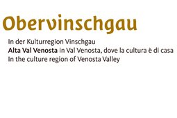 Tourismusverein Ferienregion Obervinschgau
