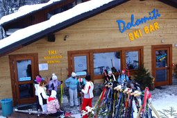 Noleggio sci Dolomiti Ski Bar