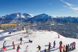 Ski area Passo Oclini / Jochgrimm