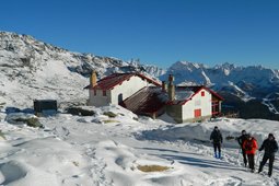 Berghütte mit Zimmern Longoni