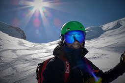 Ski instructor Livio Sadoch