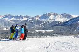 Ski area Passo Oclini / Jochgrimm
