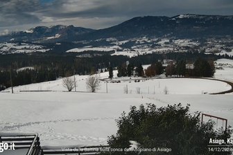 Webcam von Kaberlaba in Richtung der Hochebene der Sieben Gemeinden